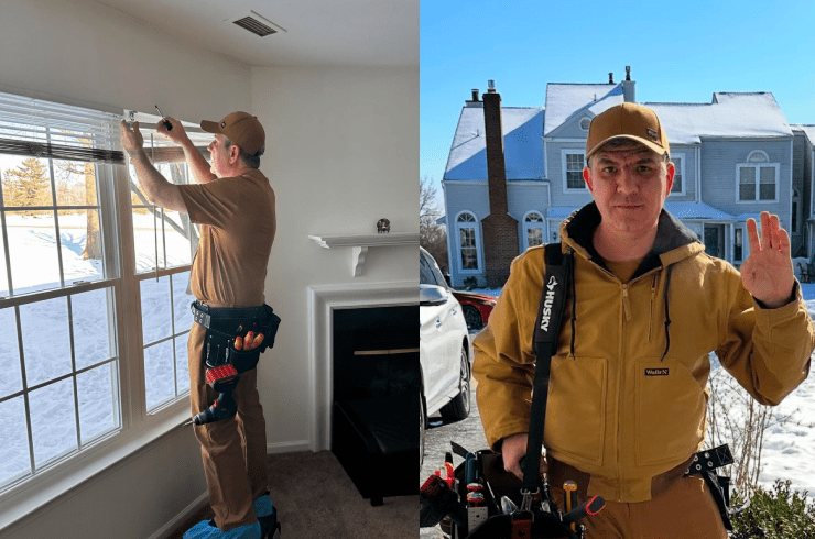 Handyman working